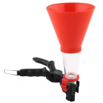 Wanjia multifunktsionaalne auto mootori&otilde;li ja bensiini lehter Universal oil funnel without filter punane