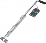 Verrou de porte KOTARBAU fabriqu&eacute; en acier galvanis&eacute; 420 mm - resistant &agrave; la corroion - en t&ocirc;le de tsink &eacute;troite - 21 mm