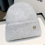 Silt Decor Basic Beanie Trendikas &uuml;hev&auml;rviline kootud m&uuml;ts Elastne pealuu m&uuml;ts Soe mansettidega nokam&uuml;ts naistele igap&auml;evaseks kasutamiseks s&uuml;gis ja talv valge