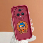 Pehme silikoonist ruudukujuline redelprintimise mustriga telefoni korpus, t&auml;iskaanega kaamera p&otilde;rutuskindel kummist &uuml;mbris Huawei Honori jaoks Honor 200 Pro valge