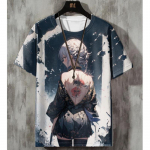 Anime meeste T-s&auml;rgid, seksika iluga 3D-prinditud T-s&auml;rgid, Harajuku t-s&auml;rgid, l&uuml;hikeste varrukatega t-s&auml;rgid, vabaaja ja lahtised &uuml;lisuured meeste Y2k r&otilde;ivad, topid M