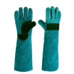 Hammustamisvastased hammustuskindlad kindad p&uuml;&uuml;dmiskoertele, kassidele, roomajatele, loomadele &uuml;lipika nahaga roheliste lemmikloomade jaoks. One Size