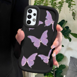 V&auml;rvitud mustriga Big Wave Edge pehmest silikoonmaterjalist Macaron telefoni&uuml;mbris, p&otilde;rutuskindel kaitsev kummist korpus Samsung Xiaomi Poco Redmi jaoks Xiaomi Poco M6 Pro 5G roosa