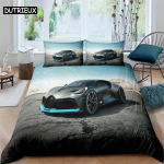 Ralliauto Prindiga Tekikott Padjapuuriga Voodipesukomplekt &Uuml;he-, Kahe-, Twin-, T&auml;is-, Queen-, Kingi Suuruses Voodikomplekt Magamistoa Dekooriks EU single(135x200cm)&set