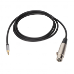 XLR emane kuni 3,5 mm isane adapterkaabel HiFi Plug and Play heliliin koos varjestusega mikrofonide jaoks