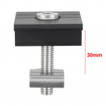 1 TK P&auml;ikesepaneeli kinnitusklambrid PV paneeli reguleeritav keskmine klambri otsaklamber 30/35 mm p&auml;ikesepaneeli kinnitusklamber fikseeritud p&auml;ikesemoodulite jaoks