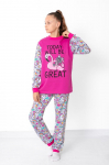 Sleepwear (Girls over 4 y.o.) Demi-season 6076-024-33-2-1 HC 140