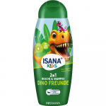Rothman ISANA Kids 2in1 Du&scaron;&scaron;&scaron;ampoon Dinosaurus S&otilde;brad 305ml
