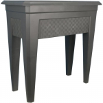 Bac &agrave; fleurs/culture/potag&egrave;re IZIGARDEN - 60 cm - Gris hall