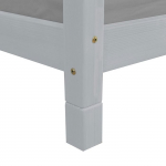 6 pieds de lit 10 cm FOOT gris clair hall