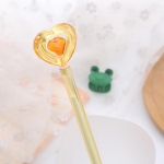 10 tk 0,5 mm Creative Crystal Love Geelpliiats Armas kirjatarbed Vesipliiats Fairy Stick K&otilde;rge v&auml;limusega Office Signature Pen roosa