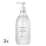 Aromatica Soothing Aloe Vera Gel, 500ml, 2 units white