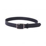 Unisex retro v&ouml;&ouml; mitme auguga reguleeritav disain denim l&auml;&auml;ne stiilis teksarihm kunstnahast pliiatsid rihm kohv