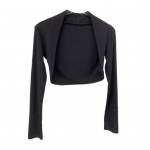 P&auml;ikesekaitseriided &uuml;hev&auml;rvilised pikkade varrukatega Slim Fit p&auml;ikesekaitsejope Mitmek&uuml;lgne &uuml;hev&auml;rviline tantsujooga &uuml;likond L must