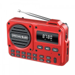 Kaasaskantav FM-raadio laetava akuga USB TF MP3-pleier toetab k&otilde;rvaklappide esitamist Bluetooth-k&otilde;lariga ja vastuv&otilde;tjaga FM-raadiod