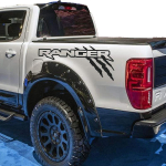2 tk pikapi Ranger auto kleebised Decal Raptor SVT k&uuml;ljekarbi kriimustuse graafika k&uuml;&uuml;nised kleebiste komplekt 1990- 40cmWx19cmH 2Pcs