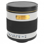 500mm F6.3 Supertelefoto peegelobjektiiv MinoltaSony AF kinnitusega DSLR-kaameraleValge valge
