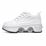 Poiste rattad tossud On topelt ratastega T&uuml;druk rulltossud Rulluisud Deformatsioonkingad Rulluisukingad 38 must