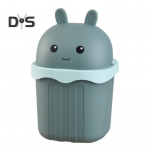 Lauaarveokaan kaanega Suure mahutavusega Multika kujuga Ristk&uuml;likukujuline Loov Mini Pr&uuml;gikast Paberikorv kollane