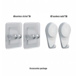 Ilma puurimiseta seinale paigaldatav ruuteri ja digiboksi hoiukapp