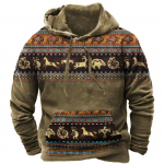 Retro Pullover Vabaaja Kapuutsid Meeste Etnilise Stiili Pusa Pikkade Varrukatega Riided Meestele R&otilde;ivad S&uuml;gis &Uuml;lem&otilde;&otilde;duline Jakk S