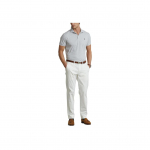 Polo Ralph Lauren logo tikandiga kitsa l&otilde;ikega vertikaalse n&ouml;&ouml;pauguga l&uuml;hikeste varrukatega polo s&auml;rk meestele peals&auml;rgid Hall 710862961-002 XXL