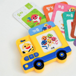 Pinkfongi Beebi Hai Hanguli Kaart Buss ja Plakati Komplekt