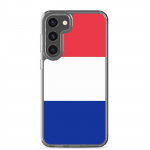Coque T&eacute;l&eacute;phone - Samsung - Galaxy S23 Ultra - Drapeau France - Souple - Mitmev&auml;rviline