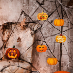 5 Pieces Pumpkin Wood Cutouts Wooden Pumpkins Ornaments to Paint Multifunctional Lightweight Style A