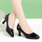 6cm Hingavad Mugavad Madalad Slip-on Pehmest Nahast Kingad Naiste Kingad 2025 Kevad Keskmise Paksusega Klotskingad Kontorisse Sobivad K&otilde;igega 35