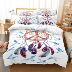 voodipesukomplekt tekikottide komplekt 3D voodipesu digitaaltr&uuml;kk voodipesu queen-size voodipesukomplekt moedisain EU single(135x200cm)