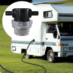 RV Water Pump , Clear Design Twist on Sprayer for Marine, Boat, 10mm