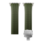 Kummirihm Apple Watchile 46mm 45mm 44mm 42mm Spordirihm Iwatchile Ultra 2 1 49mm Series 10 9 8 7 Se 6 5 Luksuslik k&auml;ev&otilde;ru Ultra1/2 49mm &B roheline