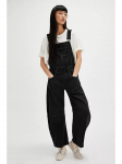 Euroopa & Ameerika Retro Pesitud L&otilde;dvad Sirge S&auml;&auml;rega Denim T&ouml;&ouml;riided S must