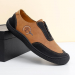 Moem&auml;rk Meeste Mugavad ja Vabaaja Pehme Sisetallaga Kingad Kevadeks ja S&uuml;giseks Meeste K&auml;sitsi &Otilde;mmeldud V&auml;lisjalatsid Libisemiskindlad Spordijalatsid 47 kollane