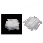 200 Pieces of White Plastic Disposable Cosmetic s