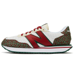 Casablanca x New Balance 237 Punased Monogoram Unisex tossud Must Valge MS237CBB 43