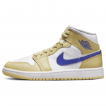 Air Jordan 1 Mid Lemon Wash Naiste Tennised Kollane Lapis Valge BQ6472-701 36.5