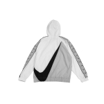 Nike Suure Tagalogo Poollukuga Kapuutsiga Jakk Meeste Jakid Valge CD0420-100 XXL