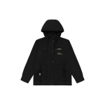 Vans Mitmetaskuline kapuutsiga utilitaarjakk naistele pealisr&otilde;ivad must VN0A7PZUBLK S