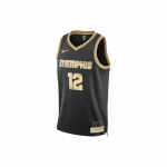 Nike NBA MVP Ja Morant Memphis Grizzlies 2024 Select Series Diri-Fit Swingman S&auml;rk Club Kuldne/Must Meeste Streetwear FN5915-053 L