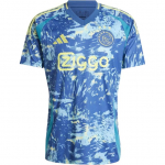 Adidas Ajax Amsterdam 24/25 v&otilde;&otilde;rsillevorm t&auml;hestikulise prindiga Meeste topid Sinine IT6162 2XL