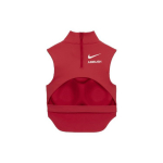 Nike X AMBUSH koost&ouml;&ouml; SS23 L&uuml;hike logotr&uuml;kiga varrukateta sirge topp Naiste topid Punane DN7603-687 L