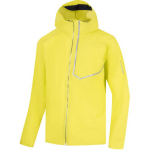 Salomon Bonatti Trail Kirjaprindiga Mugav Kapuutsiga Jakk Unisex Jakk Kollane Roheline LC2254000 M
