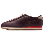 Nike Cortez nahast Burgundia Crush naiste tossud Punane Kookospiim Kummi-Keskmine-Pruun HQ1841-601 37.5 black