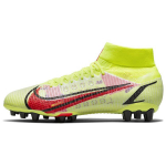 Nike Mercurial Superfly 8 Assassin 14 Pro AG (Kummist l&uuml;hikesed trukid) Libisemisvastased vastupidavad jalgpallikingad Meeste jalgpallikingad Helendav-kollased CV1130-760 40.5