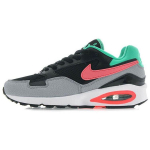 Nike Air Max ST South Coast Mugav kangas S&uuml;nteetiline nahk Madal l&otilde;ige Vabaaja jooksujalatsid Naiste toss Must Punane Roheline 705003-002 36