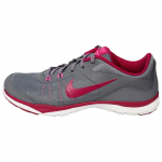Nike Flex Trainer 5 Mugav Pehme Kangas Libisemiskindel Kulumiskindel Madalad Jooksukingad Naiste toss Hall Punane 724858-008 36