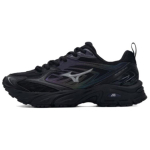 Mizuno Fiyi V2 kangast s&uuml;nteetilisest nahast trendikad vabaajar&otilde;ivad, vastupidavad, hingavad, madala s&auml;&auml;rega isakingad, unisex tossud, mustad, D1GH241502 36