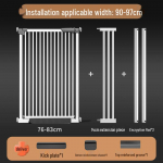 Turvaline kassikindel siseruumide lemmikloomat&otilde;ke: Kr&uuml;pteeritud, K&otilde;rgendatud Aed&mdash;Punch-Free Disain Kassidele ja Koertele, Ideaalne R&otilde;dudele ja Vaheseintele. Height 105cm, Gap 3.5cm, Automatic